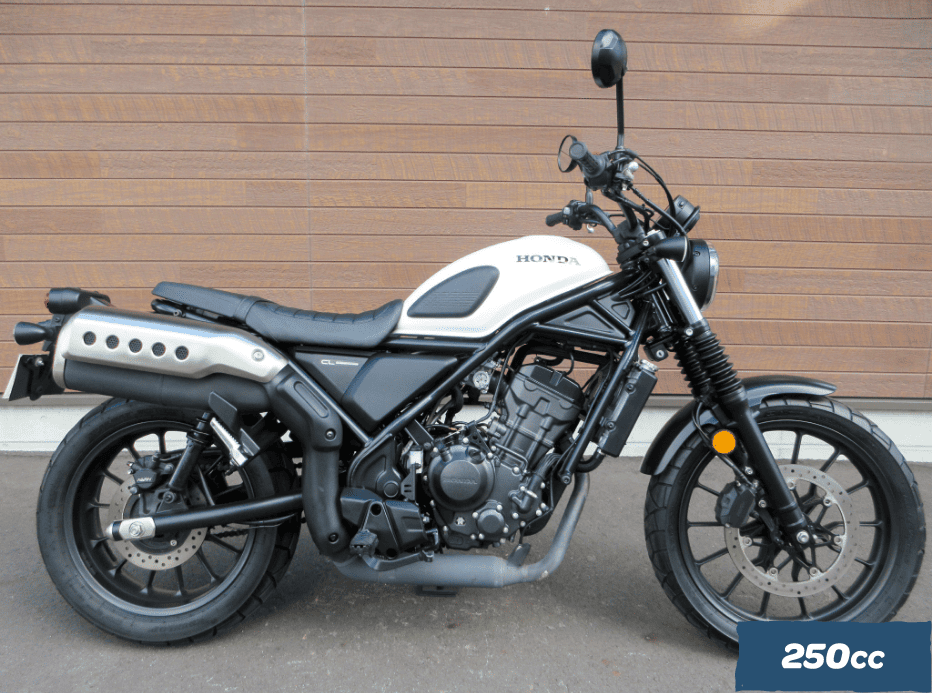 ホンダ CL250 パールヒマラヤズホワイト